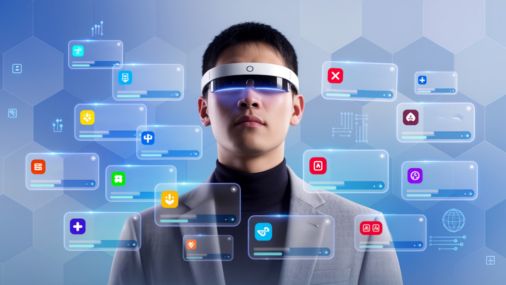 AI-powered spacecraft and satellites exploring deep space