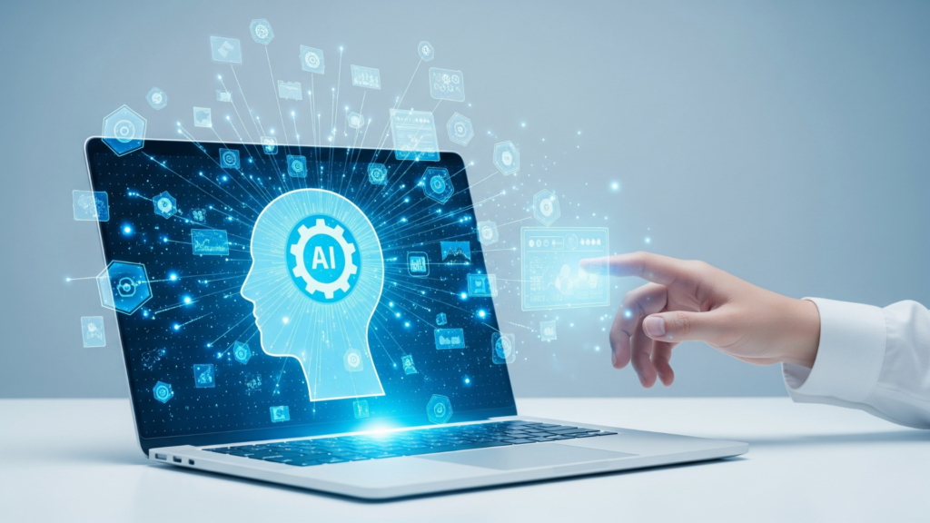 Invisible AI supporting everyday human life